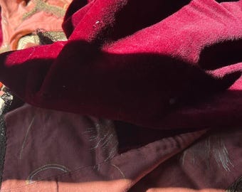 Tela de felpa vintage con textura tipo cepillo