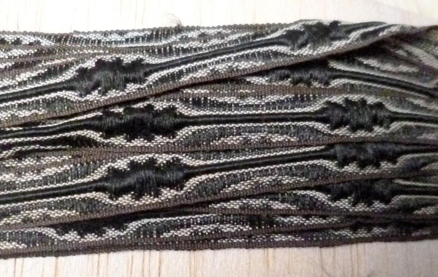 Antiques Français soie ruban soie brun Trim, Pasamaneria noir Antiques brun Français soie ruban soie brun Antiques Trim, Pasamaneria noir 51bc12