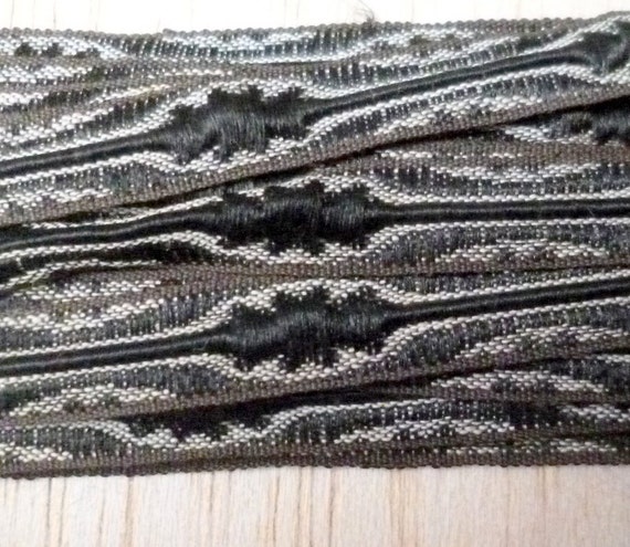 Antiques brun Français soie ruban soie brun Antiques Trim, Pasamaneria noir 51bc12 Antiques brun Français soie ruban soie brun Antiques Trim, Pasamaneria noir 51bc12
