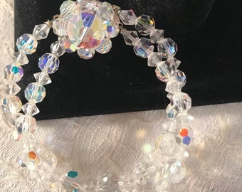 Bracelet strass Vintage Bracelet, Bracelet de mariage Vintage, élégant strass déclaration