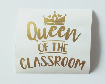 Queen of the Class Room Personalized School Bow