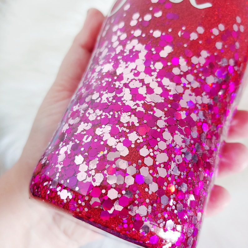 20 oz XOXO Y/'all Valentine Glitter Tumbler