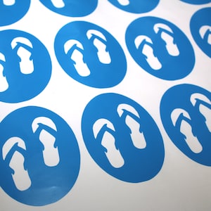 Shape Vinyl Floor Decals for the Classroom