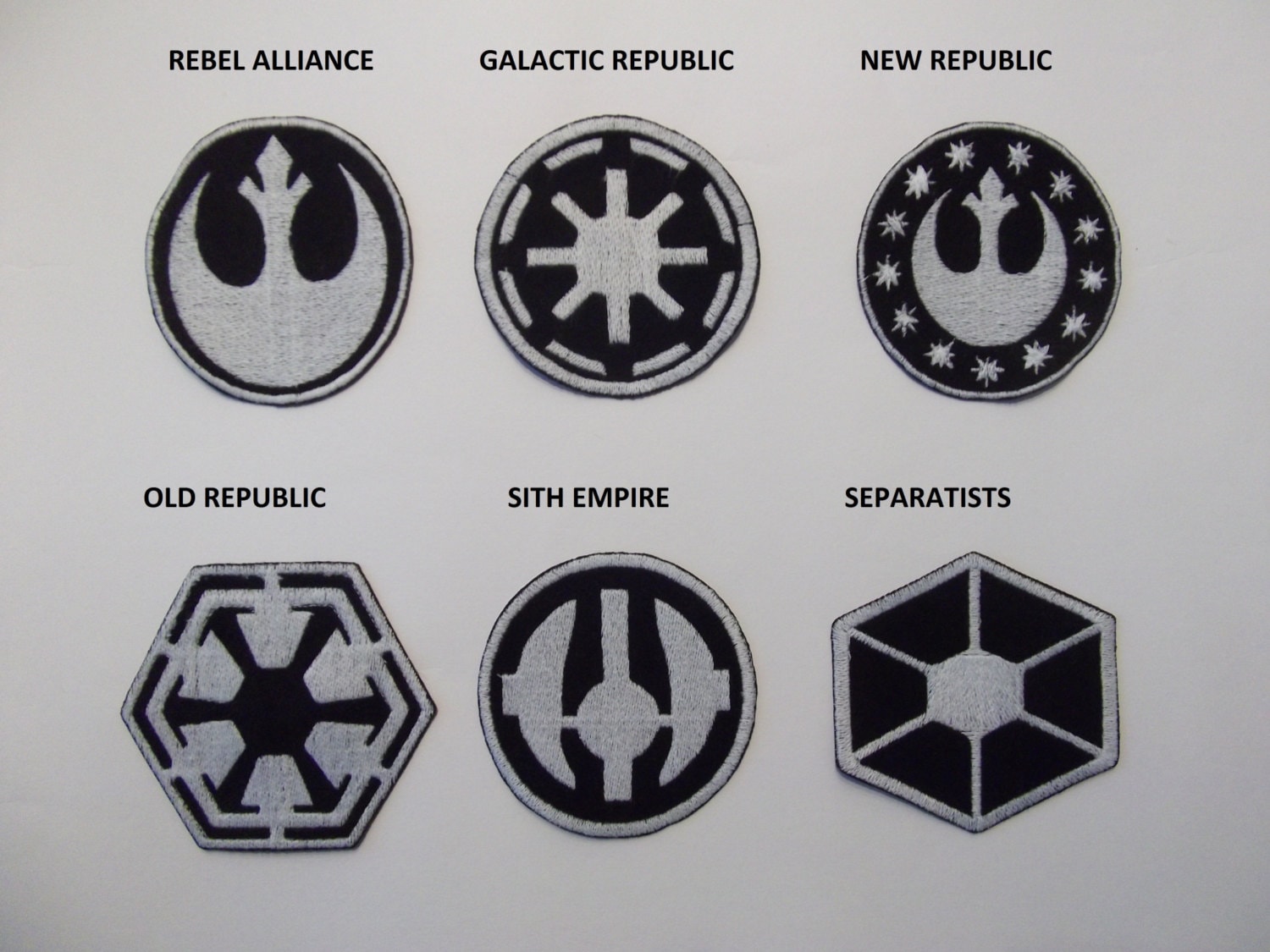 Star Wars Galaxy Round Patch, Rebel Alliance Logo, Embroidered Iron On,  Size: 3.5 inches