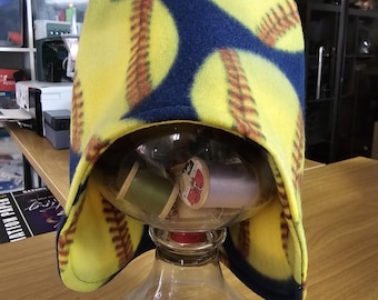 Cozy Softball Fleece Winter Hat – Stay Warm and Sporty!