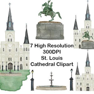 Louis Cathedral Clipart, St.