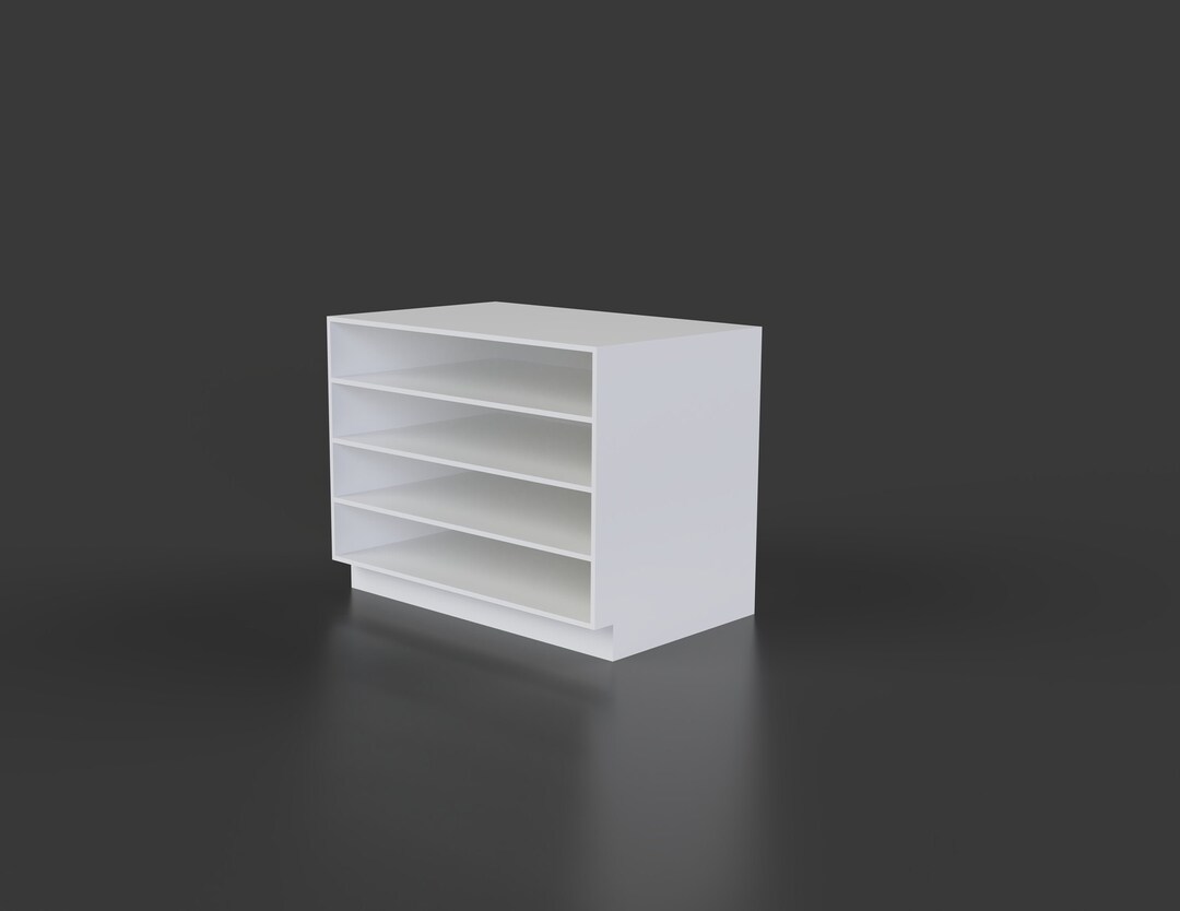 Workstation Table Kit Stand With Storage Built in