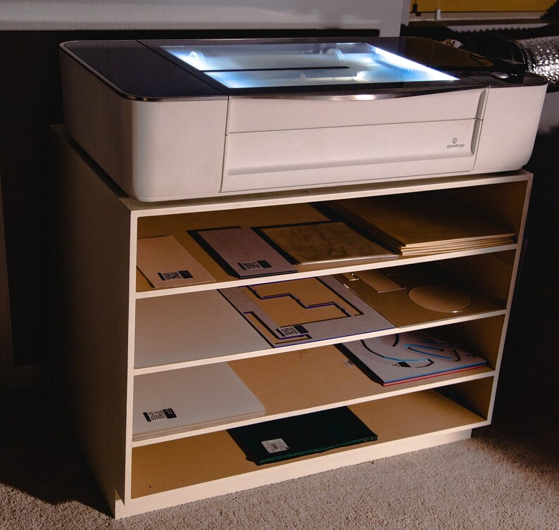 Workstation Table Kit Stand With Storage Etsy UK