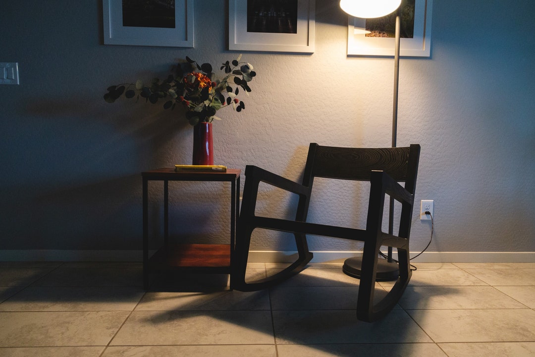 Minimalist Rocking Chir Contemporary Modern Rocking Chair for Minimalist Interiors - Etsy