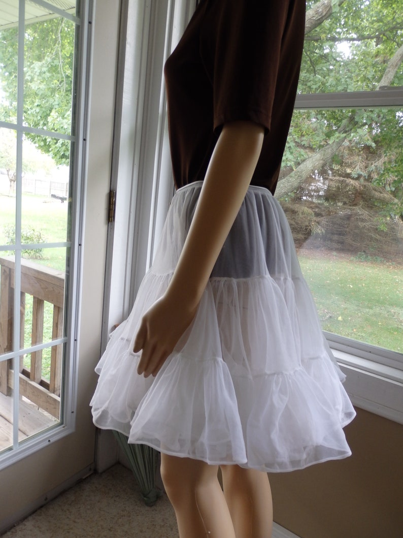 Half Slip Ruffled Slip Petticoat Slip Ruffled Pettiskirt Etsy