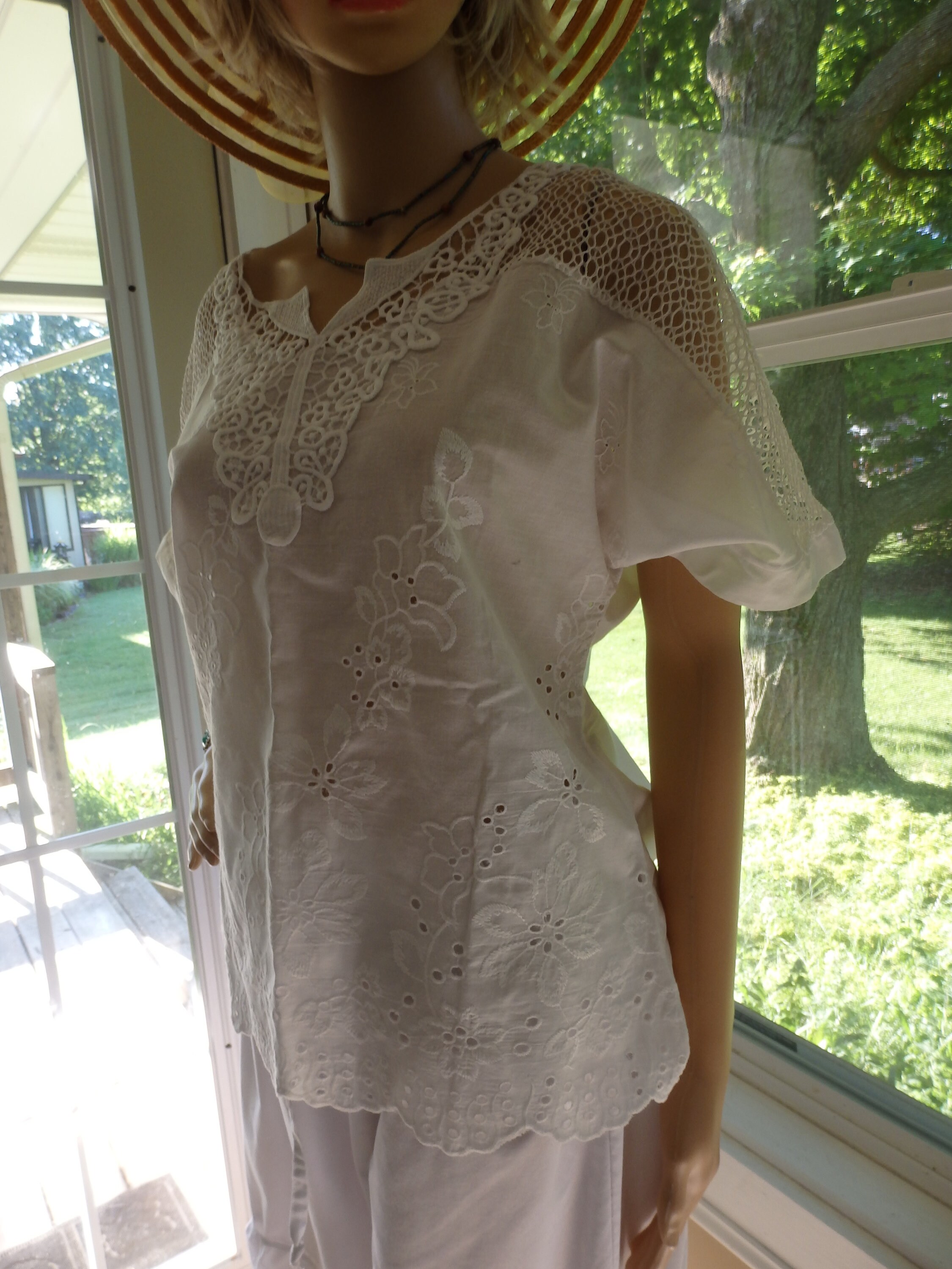 Women's Bloomers Plus Size Knickers Eyelet lace Pants Etsy