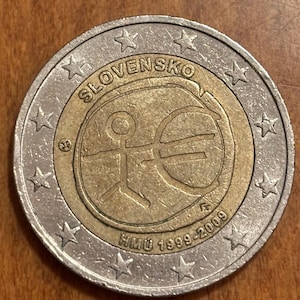 2 euro coin, Slovenia, 2009, HMU