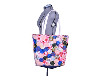 Patchwork Canvas Einkaufstasche