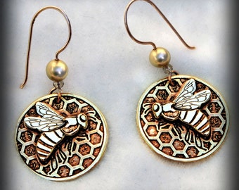 Bee Jewelry Earrings