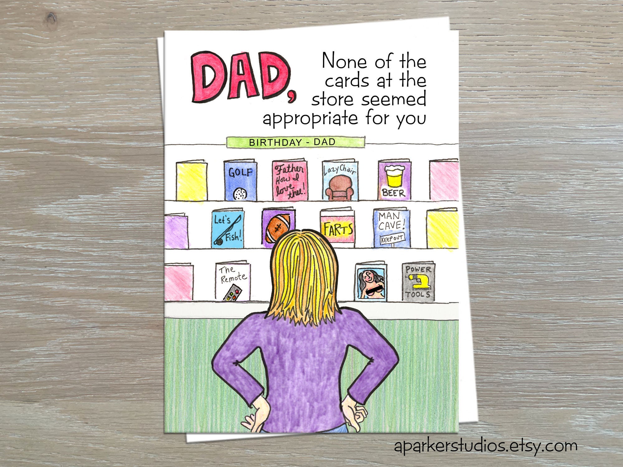 Dad Birthday Card Funny Card for Dad Hard to Shop for Dads - Etsy Dad Birthday Card Funny Card for Dad Hard to Shop for Dads - Etsy