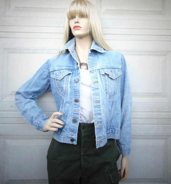 Vintage 60's-70's ROEBUCKS l Denim Jacket, Sz Smal