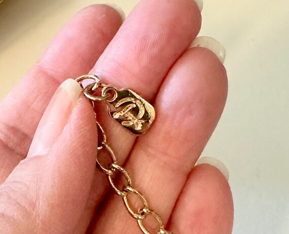 Vintage Rhinestone Bib Necklace, Teal Blue Jade G… - image 4