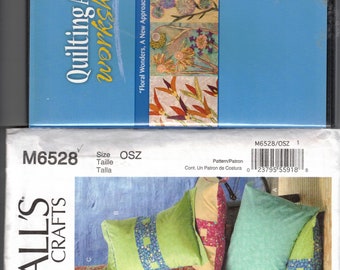 Quilting Arts Workshop DVD AND McCalls 6528/Quilt & pillowcase pattern, get FREE shipping automatically at checkout with 35dollar purchase