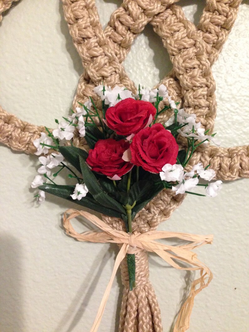 Macrame Love Knot Etsy
