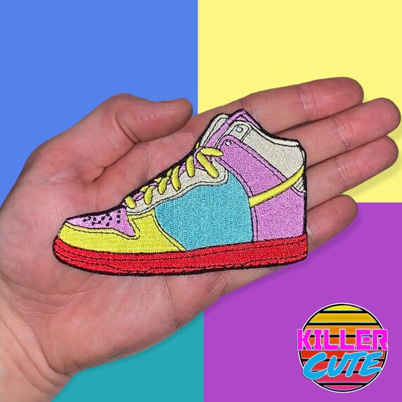 nike vintage iron on patch