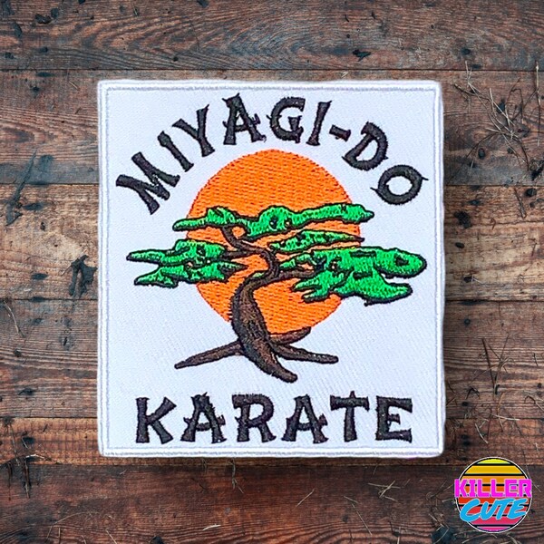 3.1” Miyagi-Do Karate Iron On Patch