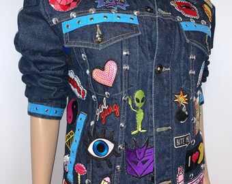 Denim Jacket Patches - Etsy Australia
