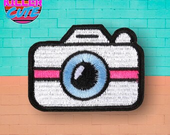 Vintage Camera Iron On Patch (2.5")