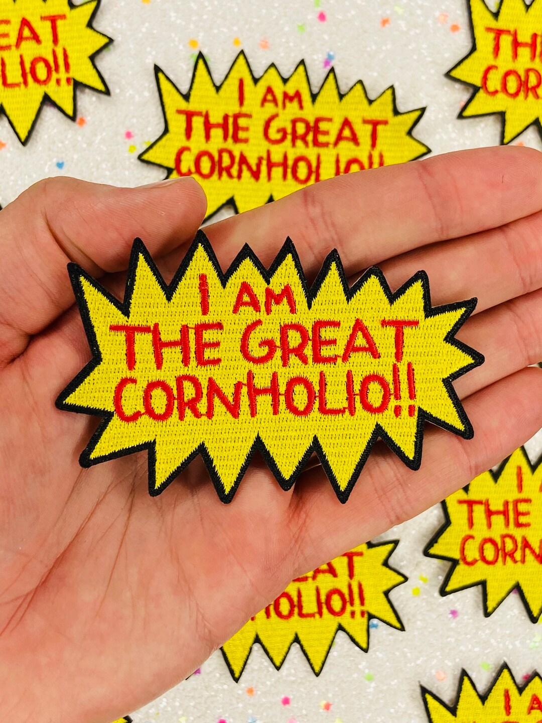 3.5 I Am the Great Cornholio Iron on Patch Motifs Etsy