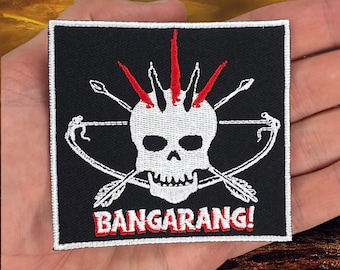 3.2” Bangarang Rufio Iron On Patch Diy Embroidered Patch Applique