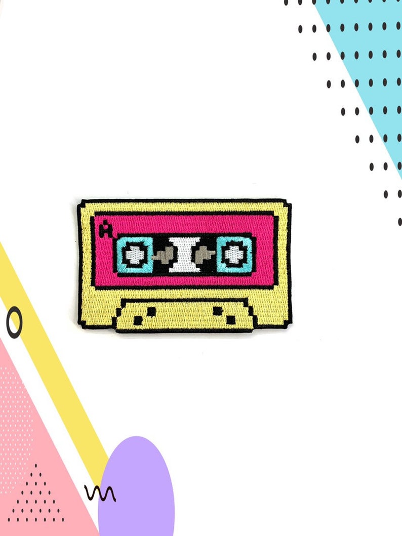 Patch Cassette Tape 7x4.4cm