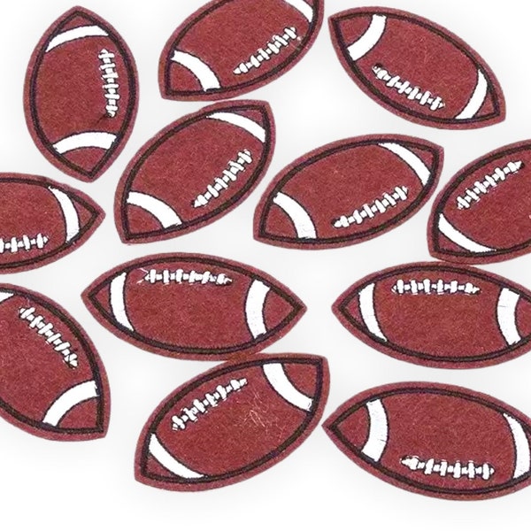 2.6" American Football Iron On Patch