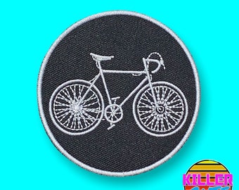 3” Mountain Bike Adventurer Iron On Patch