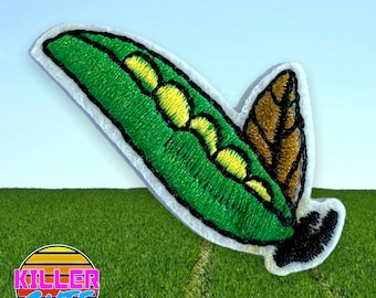 2.5" Peas In A Pod Iron On Patch