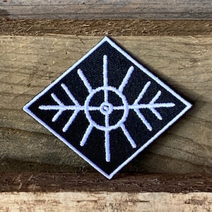 3.5&quot; Viking Norse God Odin’s Eye Iron On Patch