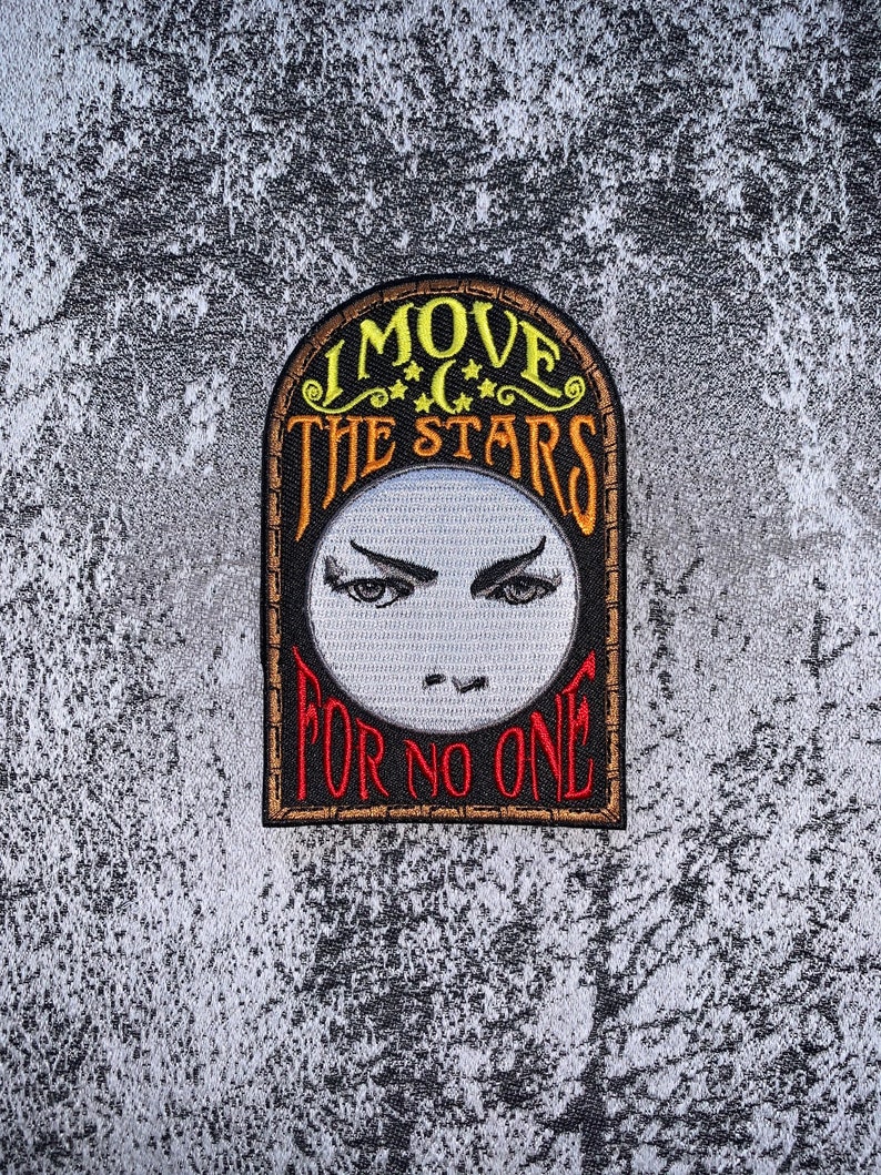 3.8 Labyrinth I Move The Stars For No One Iron On Patch