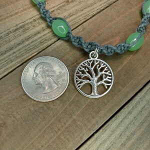 Tree of Life Hemp Necklace, Tree of Life Necklace, Tree Jewelry image 5