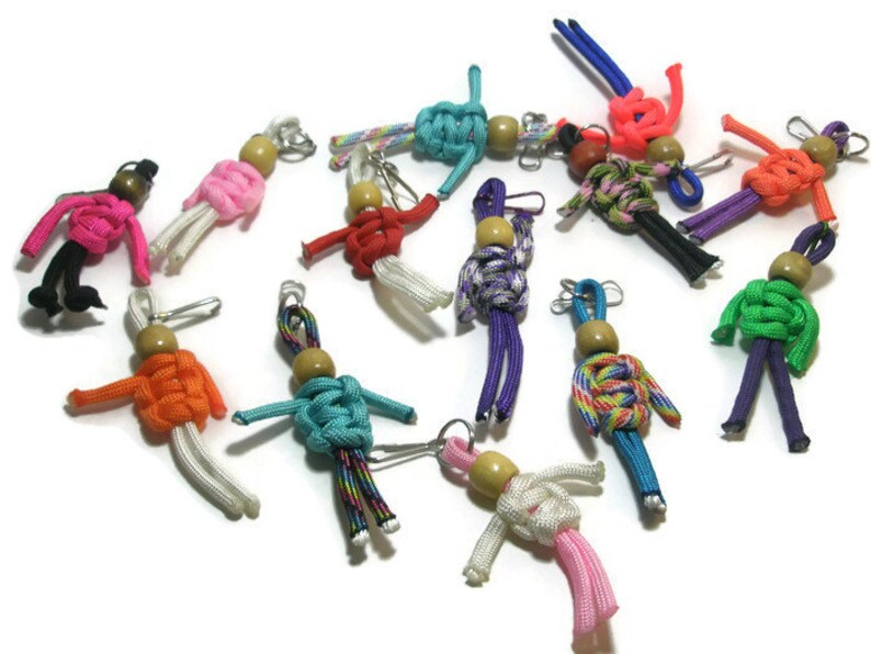 Paracord Buddy Zipper Charms zipper pulls backpack charms Etsy
