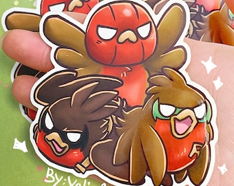 Go!Robins! Glossy Vinyl Sticker | Batfamily Birds, Superhero Gift