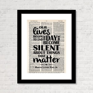 Martin Luther King Jr Quote Let No Man Pull You Low Enough Etsy