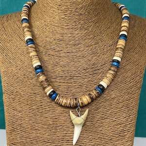 Shark Tooth Necklace - Shark Necklace - Shark Resin Teeth Pendant Boys Mens Shark Necklace Pendant Shark Jewelry