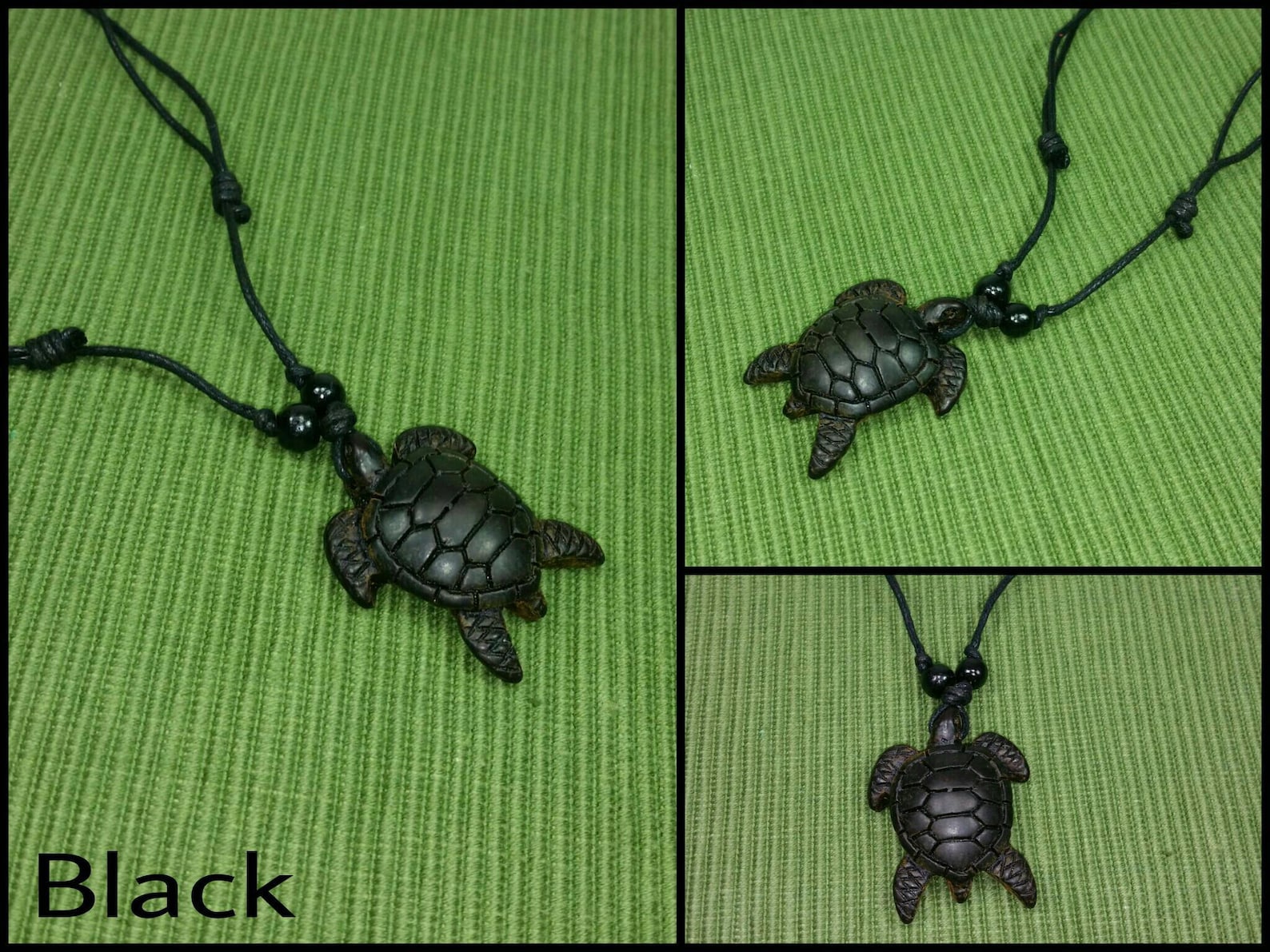 Turtle Necklace Turtle Necklace Pendant Men's Surfer Style - Etsy