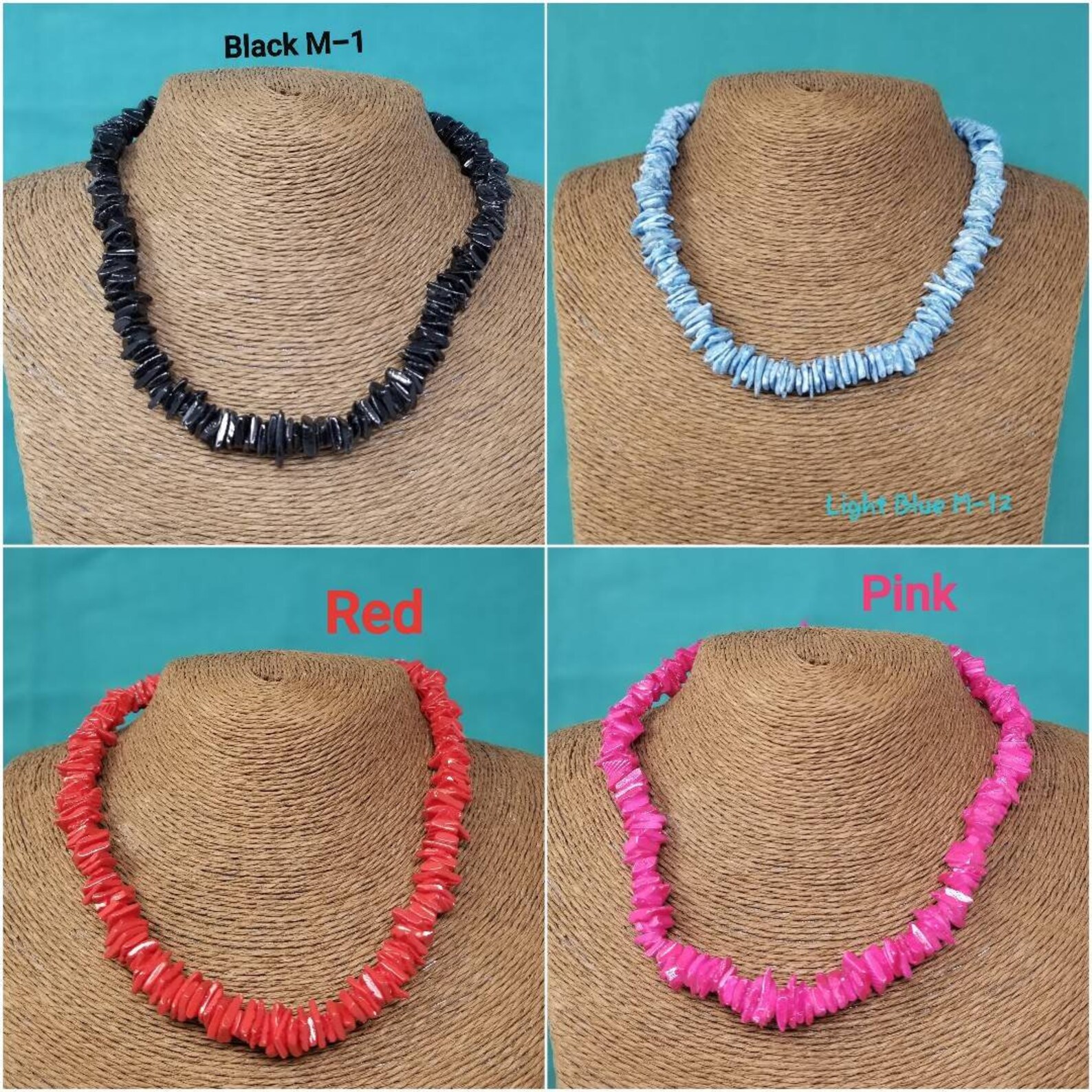 White Puka Shell Necklace Handmade White Necklace Puka Etsy