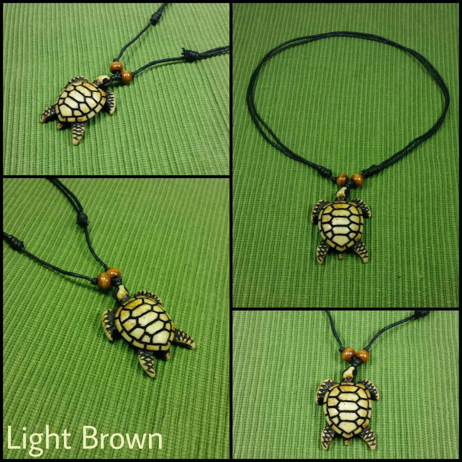 Turtle Necklace Turtle Necklace Pendant Men's Surfer Style - Etsy