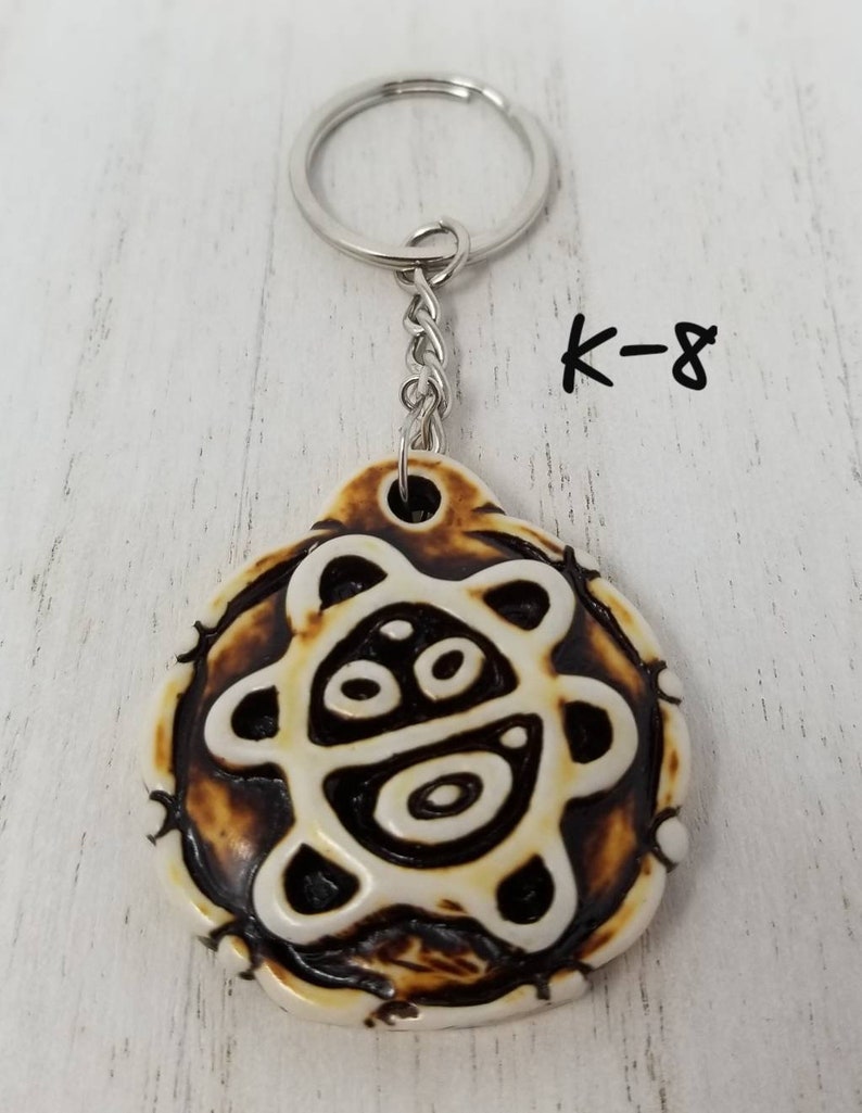 Taino Indian Keychain Turtle Keychain Taino Men's Surfer Etsy
