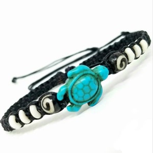 Turtle bracelet Leather Turtle bracelet  Silver tone turtle Turtle Jewelry Sea TurtleSea turtle bracelet turtle ocean summer jewelry