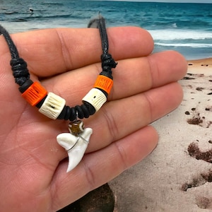 Shark Tooth Necklace -  Shark Necklace - Shark  Teeth Pendant Boys Mens Shark Necklace Pendant Shark Jewelry