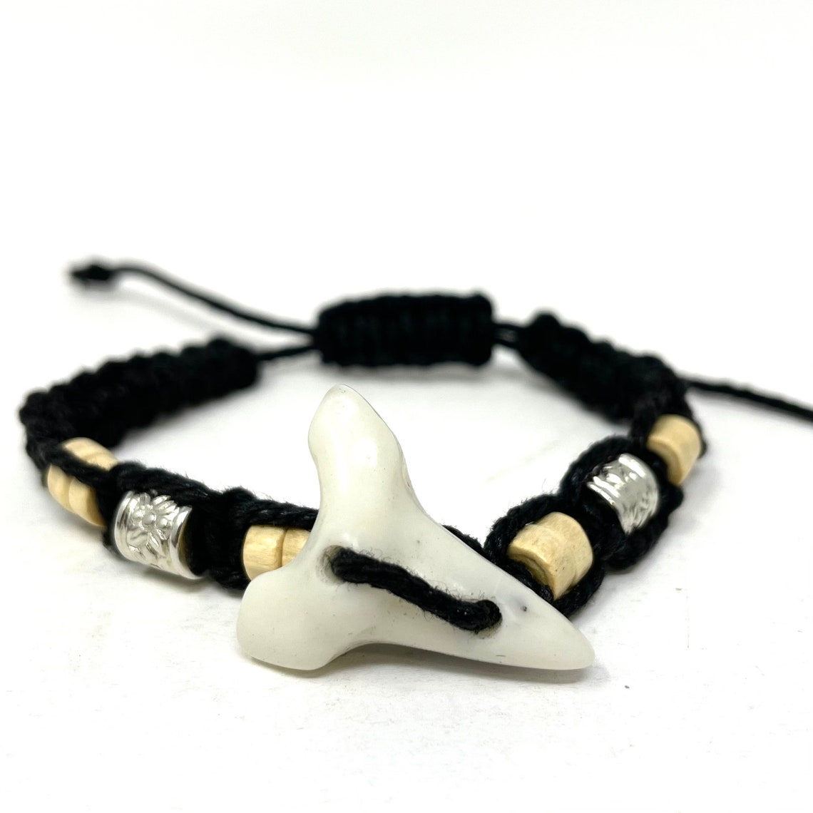 Shark Bracelet Shark Tooth Bracelet Shark Teeth Bracelet Etsy