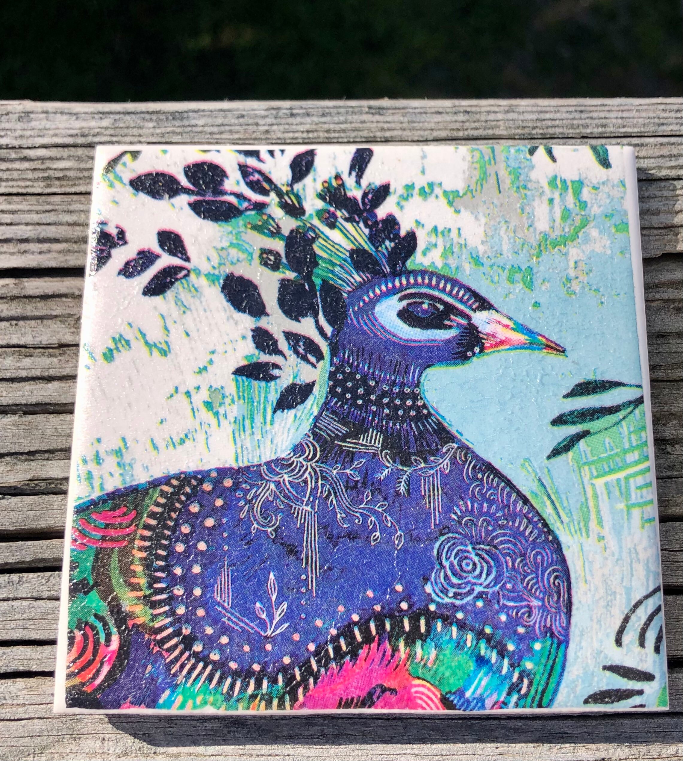 Bird Coasters set 3/3 Etsy