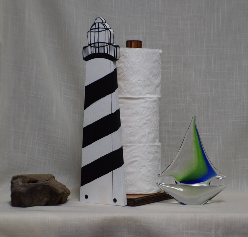 Toilet Paper Holder Cape Hatteras Lighthouse Inspired Etsy