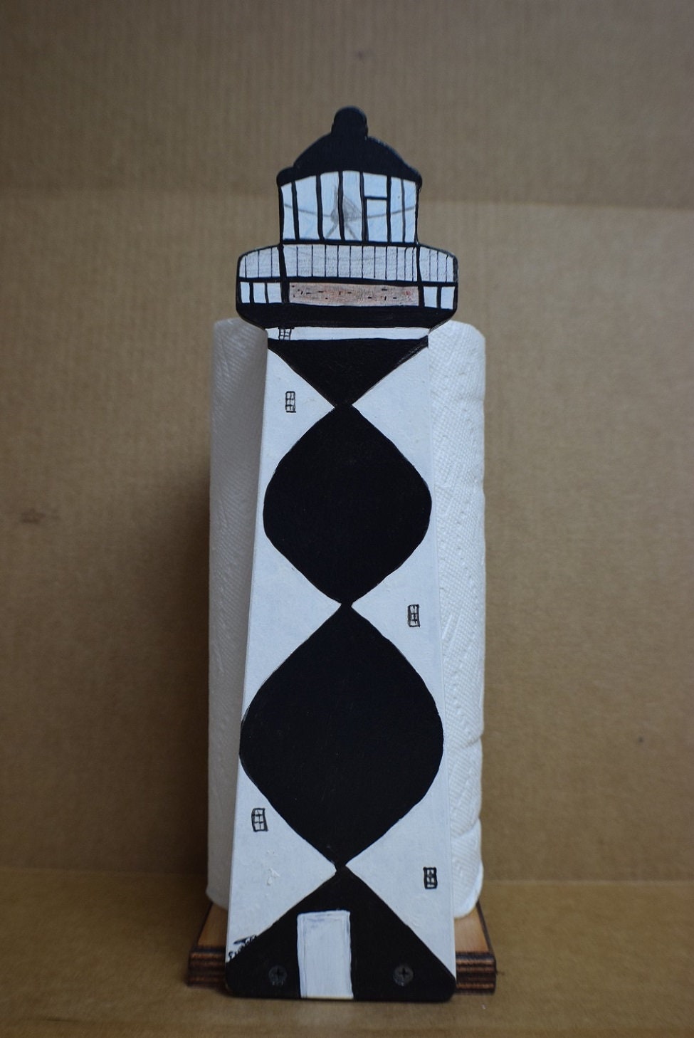 Cape Lookout Lighthouse Toilet Paper or Paper Towel Holder Etsy